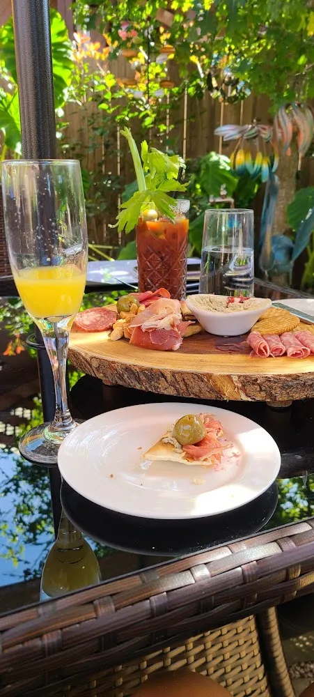 Mimosa Charcuterie Board Bloody Mary